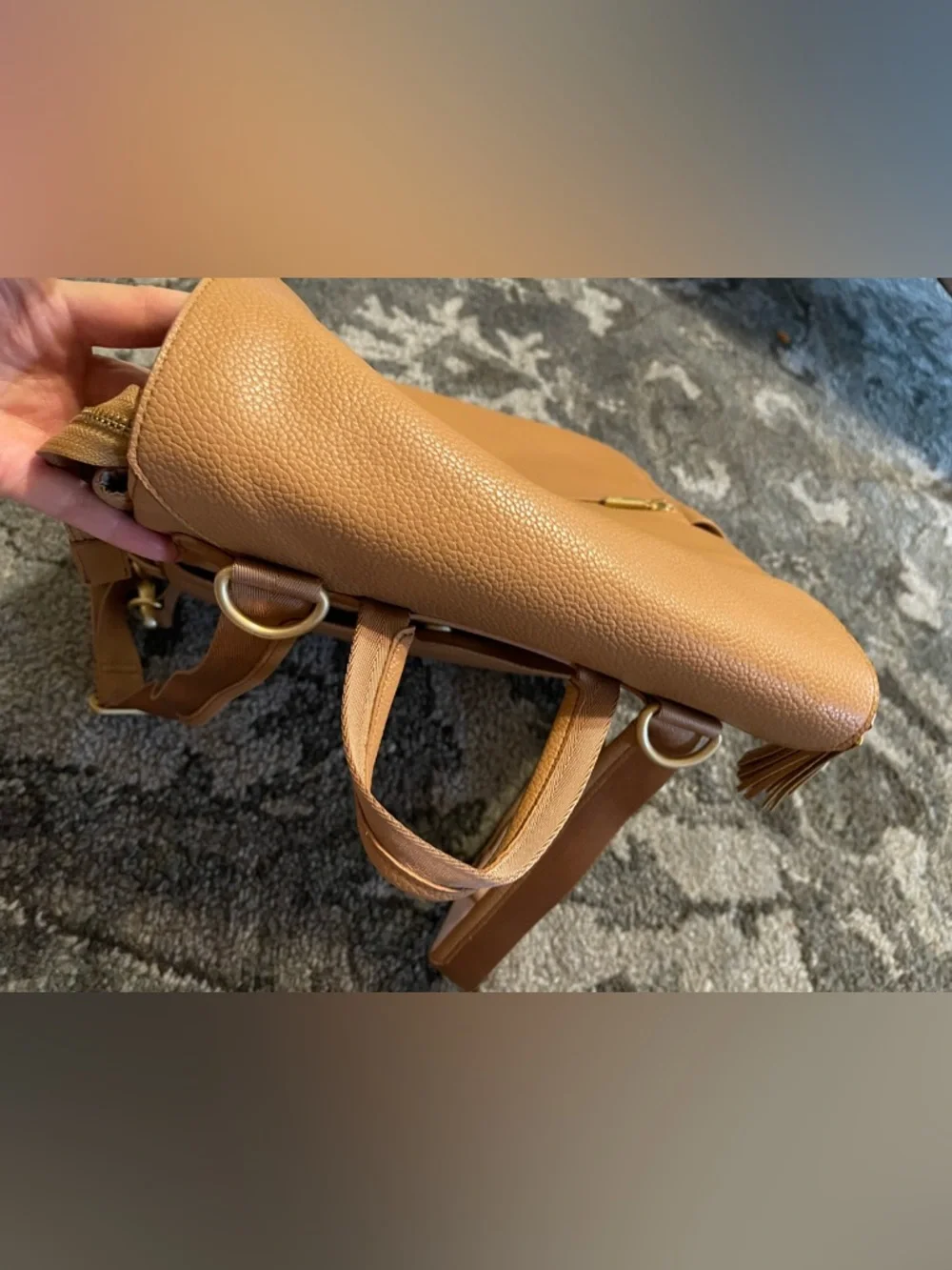 Freshly Picked Classic Diaper Bag Toffee
